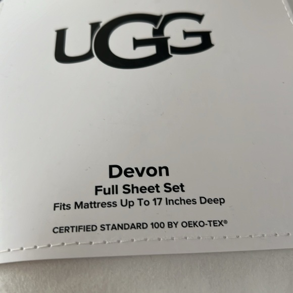 UGG Bedding Ugg Bed Sheets White Devon Full Poshmark